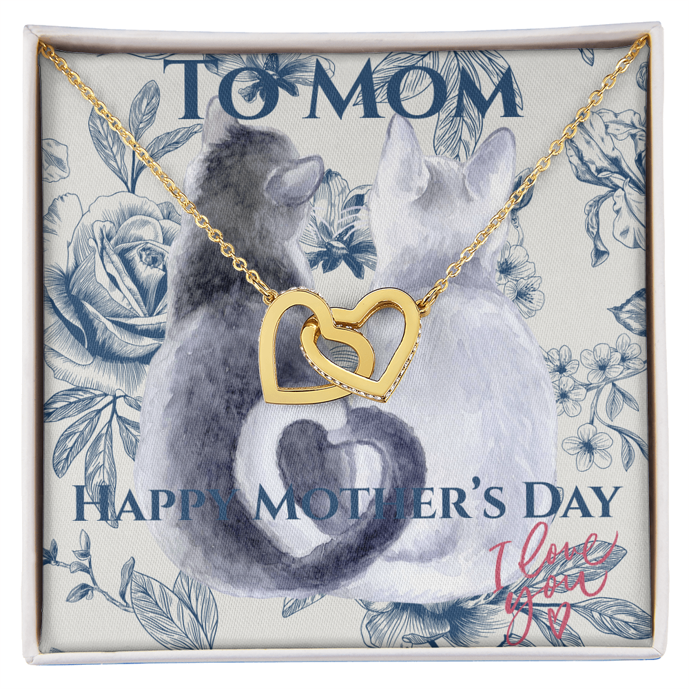 Two Hearts Together Necklace – The Best Mother's Day Gift!