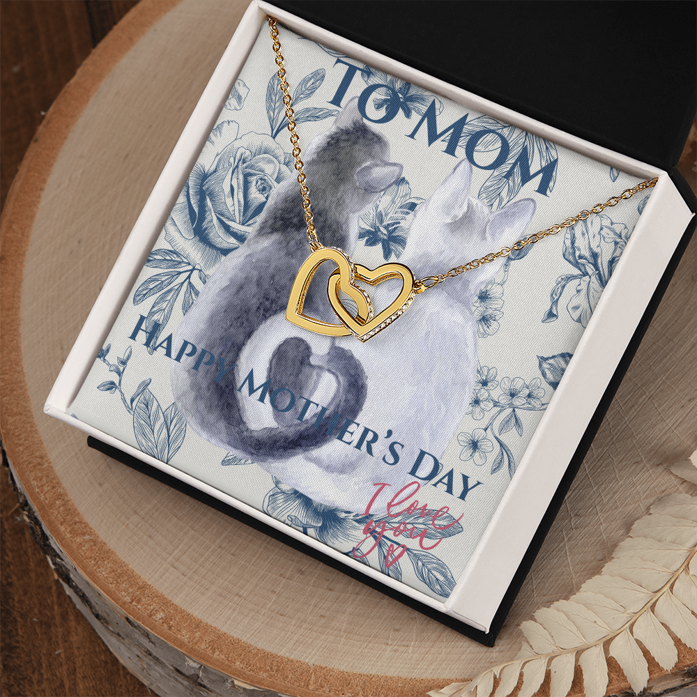 Two Hearts Together Necklace – The Best Mother's Day Gift!