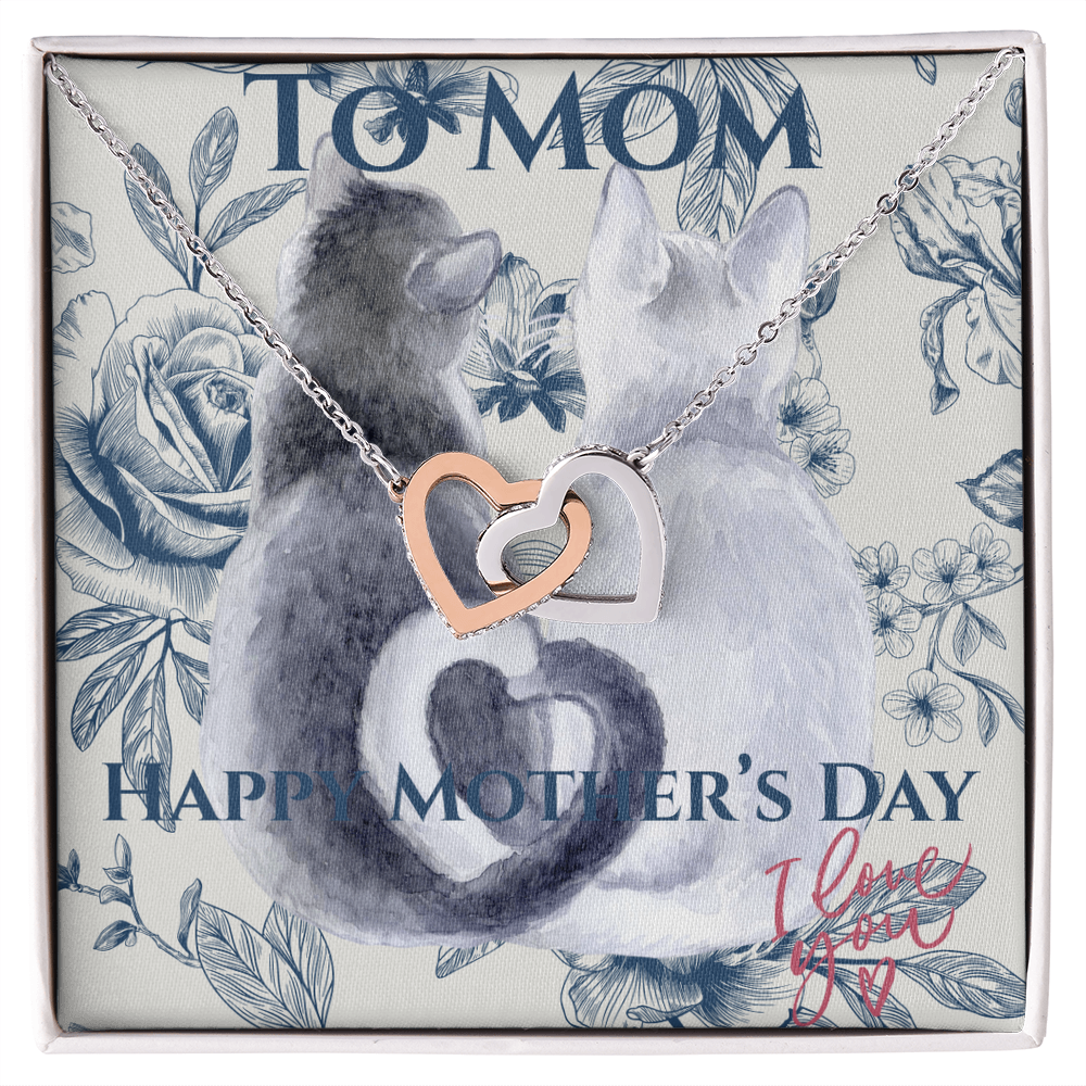 Two Hearts Together Necklace – The Best Mother's Day Gift!
