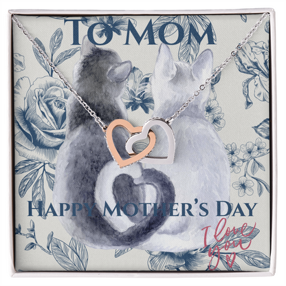 Two Hearts Together Necklace – The Best Mother's Day Gift!