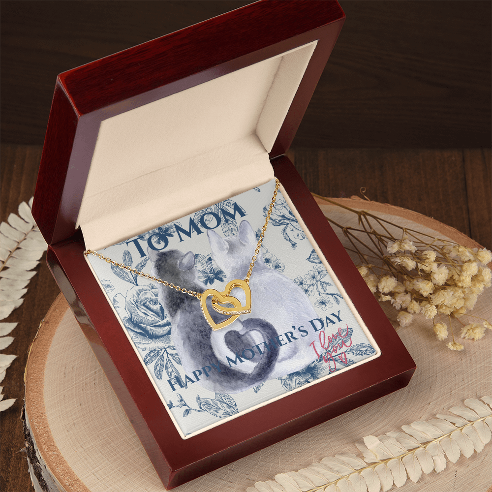 Two Hearts Together Necklace – The Best Mother's Day Gift!