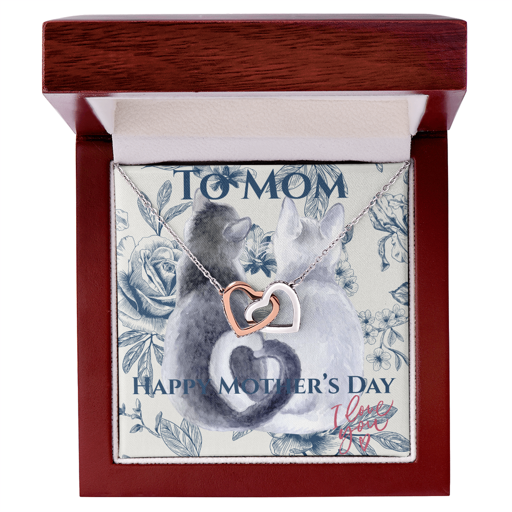 Two Hearts Together Necklace – The Best Mother's Day Gift!