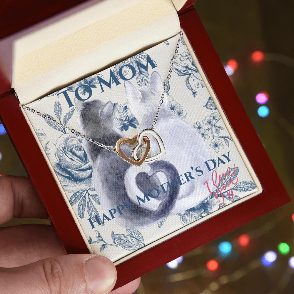 Two Hearts Together Necklace – The Best Mother's Day Gift!