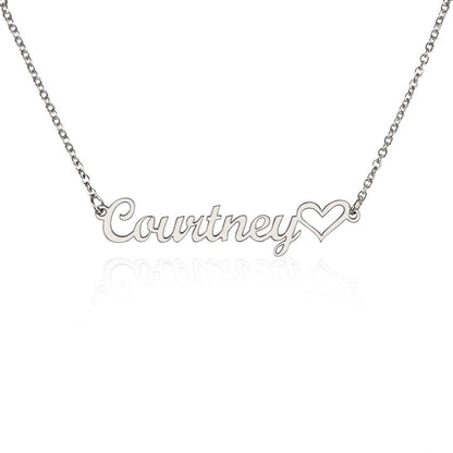 Personalized Christmas Name Necklace