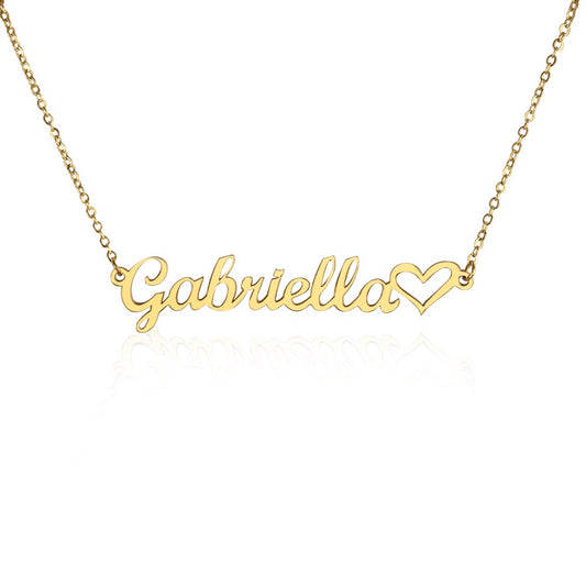 Personalized Christmas Name Necklace