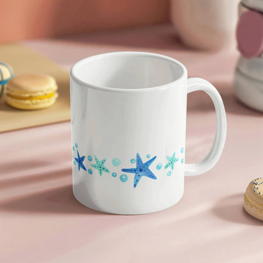 Cat Fishing Mug – Funny Nautical Coffee Cup for Cat Lovers & Anglers