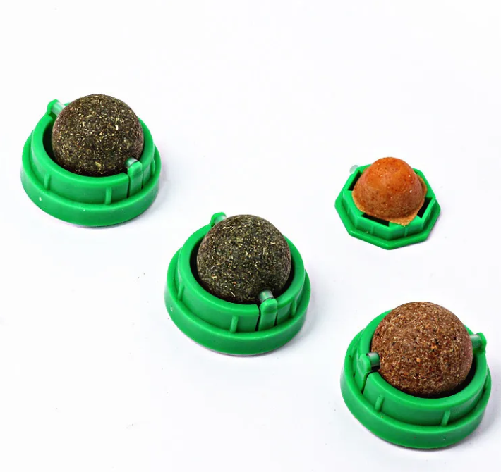 Interactive Avocado Catnip Ball Toy