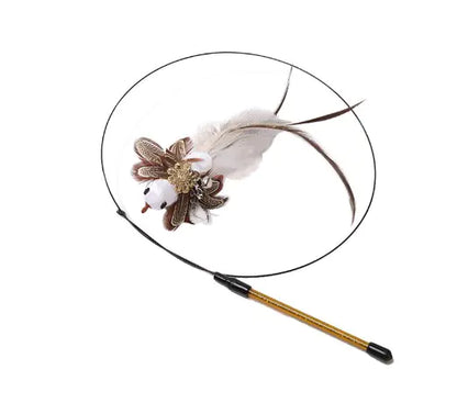 Feather Stick Toy
