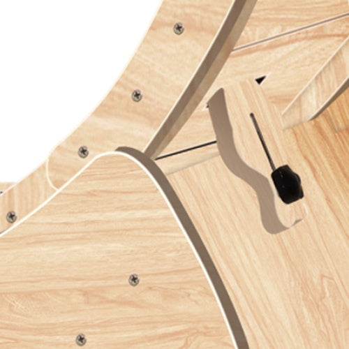Natural Wood Indoor Cat Exercise Wheel