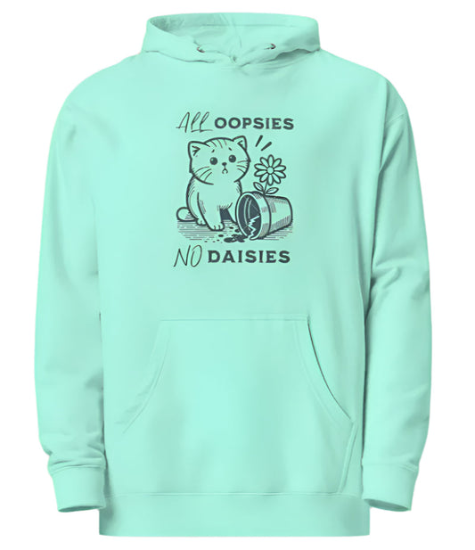 Oopsie Daisy Cat Hoodie