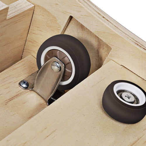 Natural Wood Indoor Cat Exercise Wheel