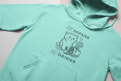 Oopsie Daisy Cat Hoodie