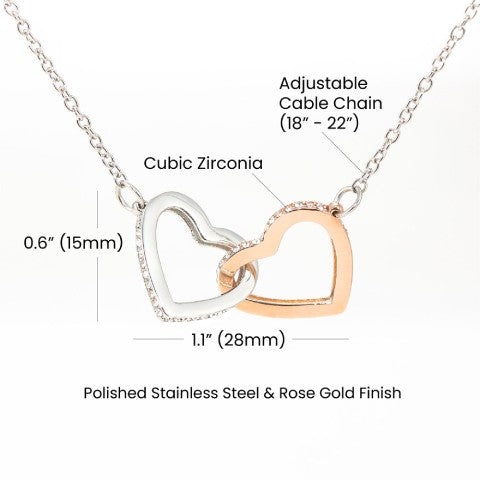 Two Hearts Necklace